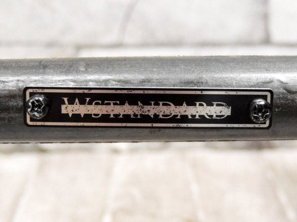 ダブルスタンダード W Standard ハンガーラック アイアン キャスター付き ビンテージ加工 インダストリアル ●