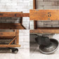 ビンテージ vintage ベイカーラック 木製シェルフ 木味 店舗什器 ●