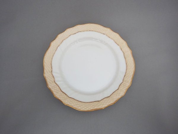 ロイヤルコペンハーゲン Royal Copenhagen 金彩 ケーキプレート 15.5cm デンマーク 1944年 ビンテージ 北欧食器 A ●