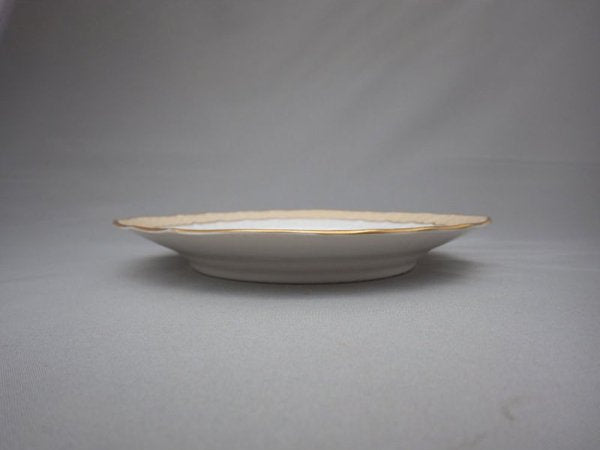 ロイヤルコペンハーゲン Royal Copenhagen 金彩 ケーキプレート 15.5cm デンマーク 1944年 ビンテージ 北欧食器 A ●