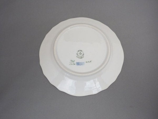 ロイヤルコペンハーゲン Royal Copenhagen 金彩 ケーキプレート 15.5cm デンマーク 1944年 ビンテージ 北欧食器 A ●