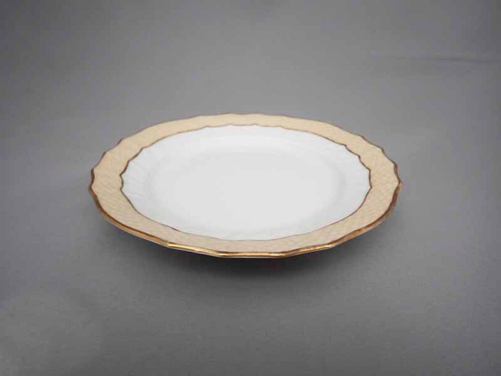 ロイヤルコペンハーゲン Royal Copenhagen 金彩 ケーキプレート 15.5cm デンマーク 1944年 ビンテージ 北欧食器 F ●