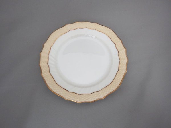 ロイヤルコペンハーゲン Royal Copenhagen 金彩 ケーキプレート 15.5cm デンマーク 1944年 ビンテージ 北欧食器 F ●