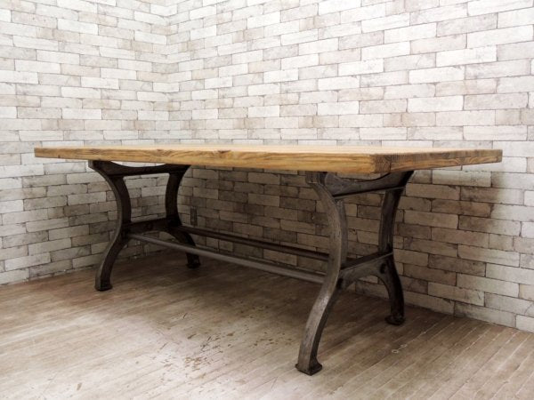 ダルトン DULTON ダイニングテーブル DINING TABLE PINE 213 パイン無垢材 インダストリアル ●