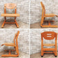 コスガ KOSUGA キッズチェア 学習椅子 M-2611 高さ調節機能付き 積層合板 B ●