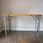 ダルトン DULTON ビアテーブル BEER TABLE 130 SILVER フォールディングテーブル ミーティングテーブル 会議机 ◎