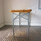 ダルトン DULTON ビアテーブル BEER TABLE 130 SILVER フォールディングテーブル ミーティングテーブル 会議机 ◎