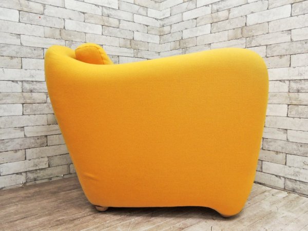 イデー IDEE ミラーソファ MILLER SOFA カレイドカラー 1人掛けソファ アームチェア イエロー マシュー・ヒルトン Matthew Hilton 定価：220,000円以上 ●