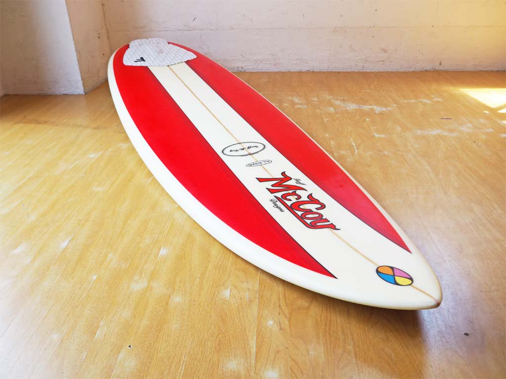 マッコイサーフボード McCOY SURFBOARD オールラウンド ナゲット ALL ROUND Nugget 6'1" オンフィン オーストラリア ★