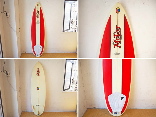 マッコイサーフボード McCOY SURFBOARD オールラウンド ナゲット ALL ROUND Nugget 6'1" オンフィン オーストラリア ★