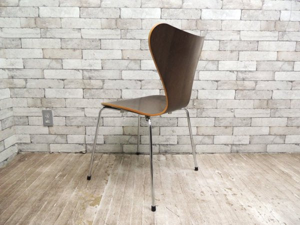 フリッツハンセン Fritz Hansen セブンチェア Seven Chair ダークステインドオーク アルネヤコブセン Arne Jacobsen ●