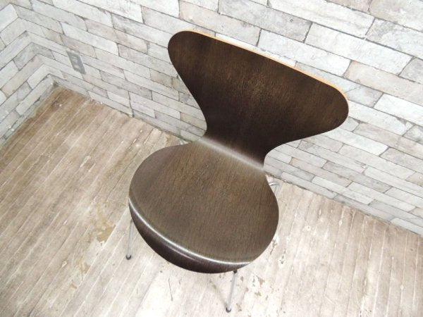 フリッツハンセン Fritz Hansen セブンチェア Seven Chair ダークステインドオーク アルネヤコブセン Arne Jacobsen ●