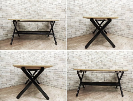 テクナ TECHNA フォールディング テーブル Folding table 折り畳み W120cm ●