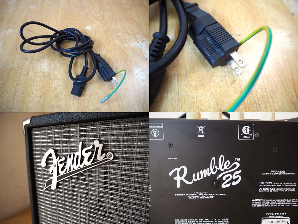 フェンダー Fender ランブル25 Rumble25 ベースアンプ キャビネット型 ★