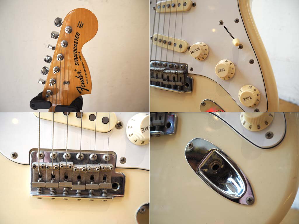 フェンダージャパン Fender Japan ST68-92TX VWH/M ストラトキャスター エレキギター Crafted in Japan ラージヘッド 2019年購入 ★