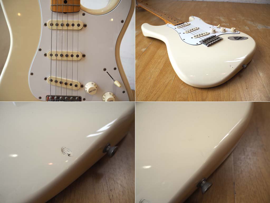 フェンダージャパン Fender Japan ST68-92TX VWH/M ストラトキャスター エレキギター Crafted in Japan ラージヘッド 2019年購入 ★