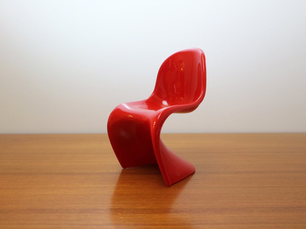 ヴィトラ デザイン ミュージアム Vitra Design Museum ミニチュア パントンチェア Panton Chair 5色セット 1/6サイズ 箱付き ◎