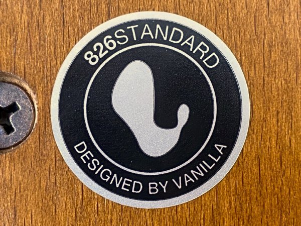 バニラ VANILLA オリジナル 826STANDARD UNIT スラットベンチ ウッドレッグ ブラウン ■