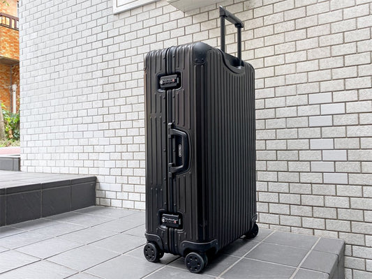 リモワ RIMOWA トパーズ ステルス TOPAS STEALTH 85L ブラック スーツケース キャリーケース 4輪 マルチホイール TSAロック ■