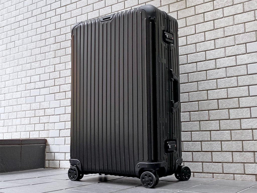 リモワ RIMOWA トパーズ ステルス TOPAS STEALTH 85L ブラック スーツケース キャリーケース 4輪 マルチホイール TSAロック ■