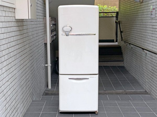 ナショナル National ウィル WiLL FRIDGE mini パーソナルノンフロン冷凍冷蔵庫 フリッジミニ ホワイト 廃盤 2004年製 162L オリジナル ノスタルジックデザイン ■