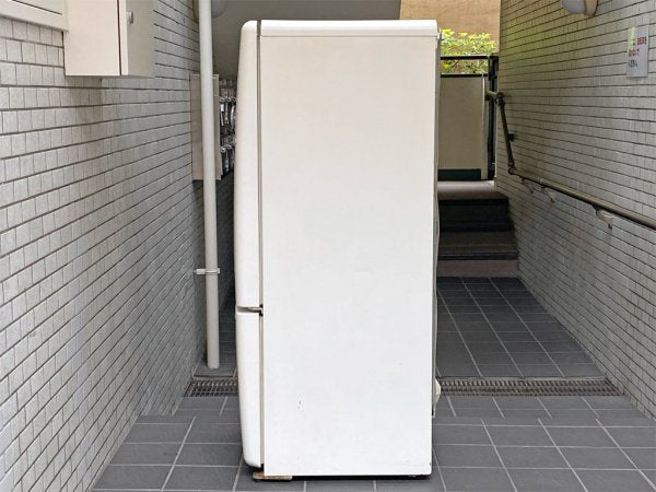 ナショナル National ウィル WiLL FRIDGE mini パーソナルノンフロン冷凍冷蔵庫 フリッジミニ ホワイト 廃盤 2004年製 162L オリジナル ノスタルジックデザイン ■