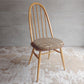 アーコール Ercol クェーカーチェア Quaker Chair クッション付き ダイニングチェア エルム材 英国 UKビンテージ ♪