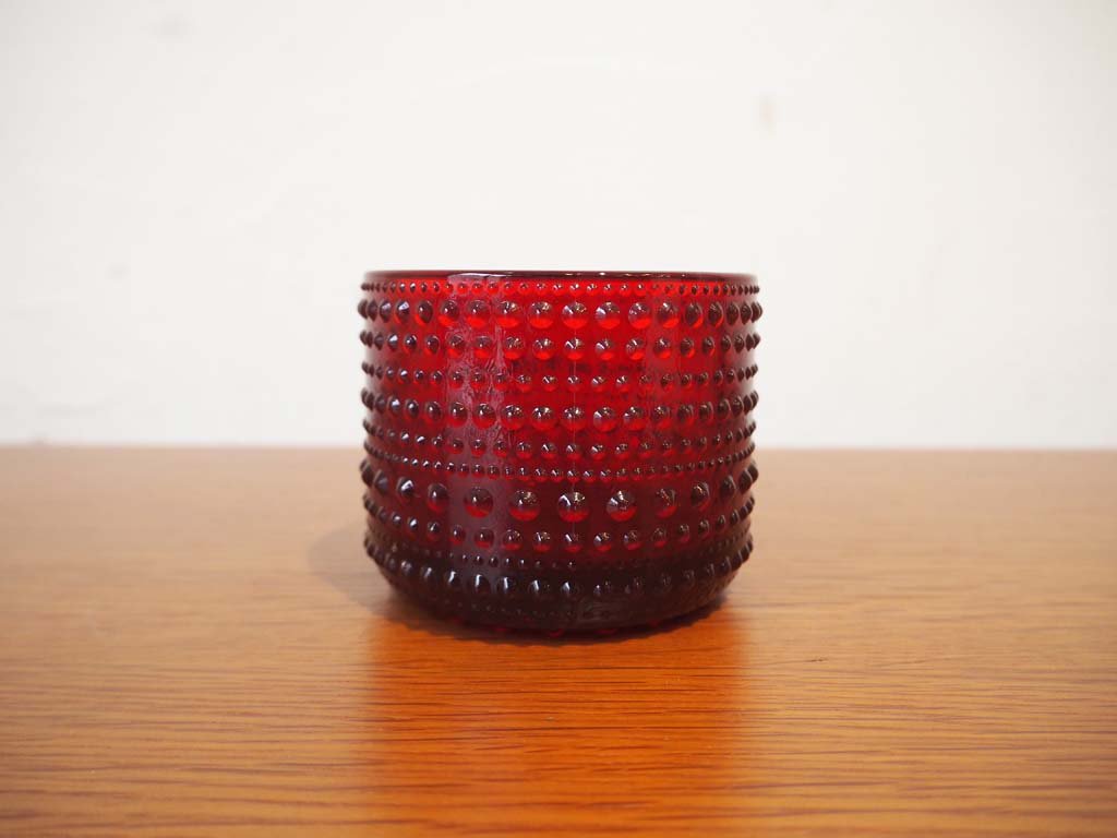 イッタラ iittala カステヘルミ Kastehelmi ボティーブ VOTIVE キャンドルホルダー クランベリー レッド RED オイバ・トイッカ ★