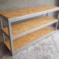 リオン LYON アングルシェルフ SLOTTED ANGLE SHELF W160 インダストリアル P.F.S取扱い ♪