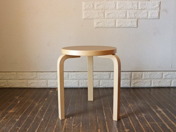 アルテック artek スツール60 STOOL60 アアルトスツール スコープ別注 80周年記念モデル モカ アルヴァ アアルト ◎