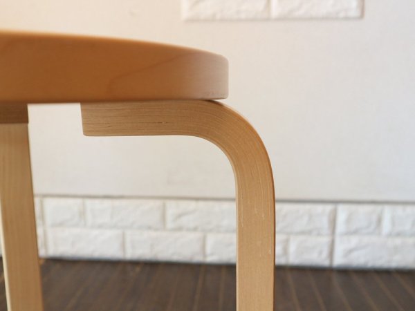 アルテック artek スツール60 STOOL60 アアルトスツール スコープ別注 80周年記念モデル モカ アルヴァ アアルト ◎