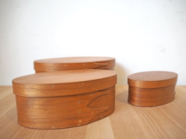 井藤昌志 シェーカーオーバルボックス SHAKER OVAL BOX サクラ #1 #2 #3 チェリー材 LABORATORIO取扱 ★