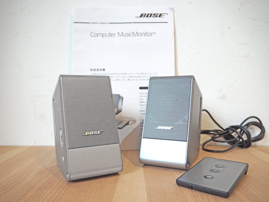 ボーズ BOSE M2 Computer MusicMonitor スピーカー ペア シルバー ★