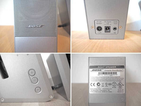 ボーズ BOSE M2 Computer MusicMonitor スピーカー ペア シルバー ★