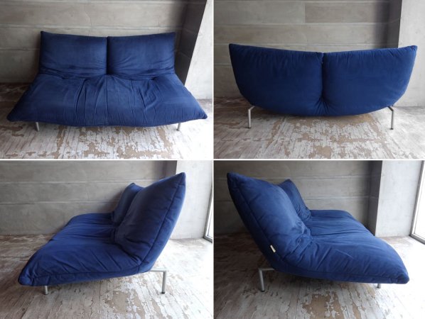 リーンロゼ ligneroset カラン CALIN 2人掛け ソファ リクライニング ファブリックシート  定価:￥393,800-♪