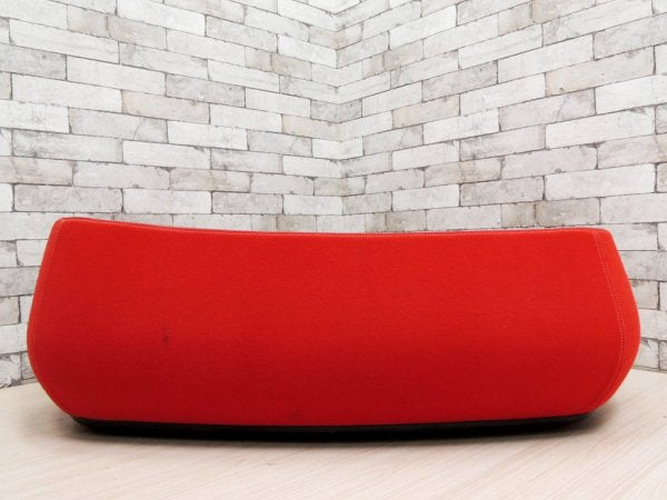 モローゾ MOROSO フィヨルド Fjord プーフ グランデ Pouf grande フットスツ―ル ベンチ レッド パトリシア・ウルキオラ 定価約25万円 ヤマギワ取扱い ●