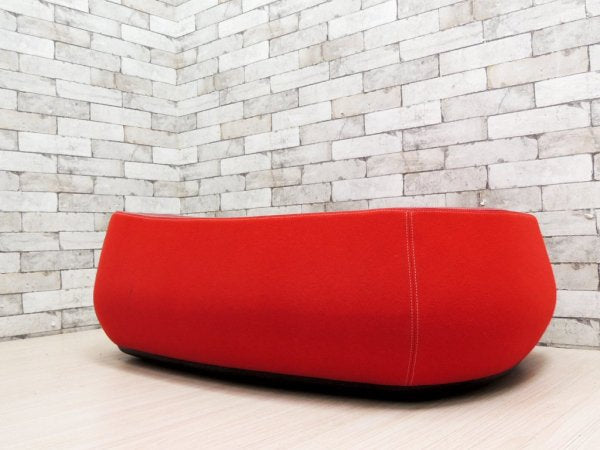 モローゾ MOROSO フィヨルド Fjord プーフ グランデ Pouf grande フットスツ―ル ベンチ レッド パトリシア・ウルキオラ 定価約25万円 ヤマギワ取扱い ●