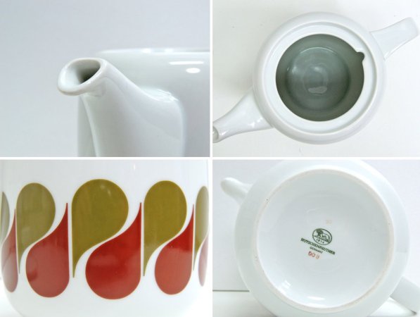 フッチェンロイター HUTSCHENREUTHER ティーポット teapot ドイツ ●