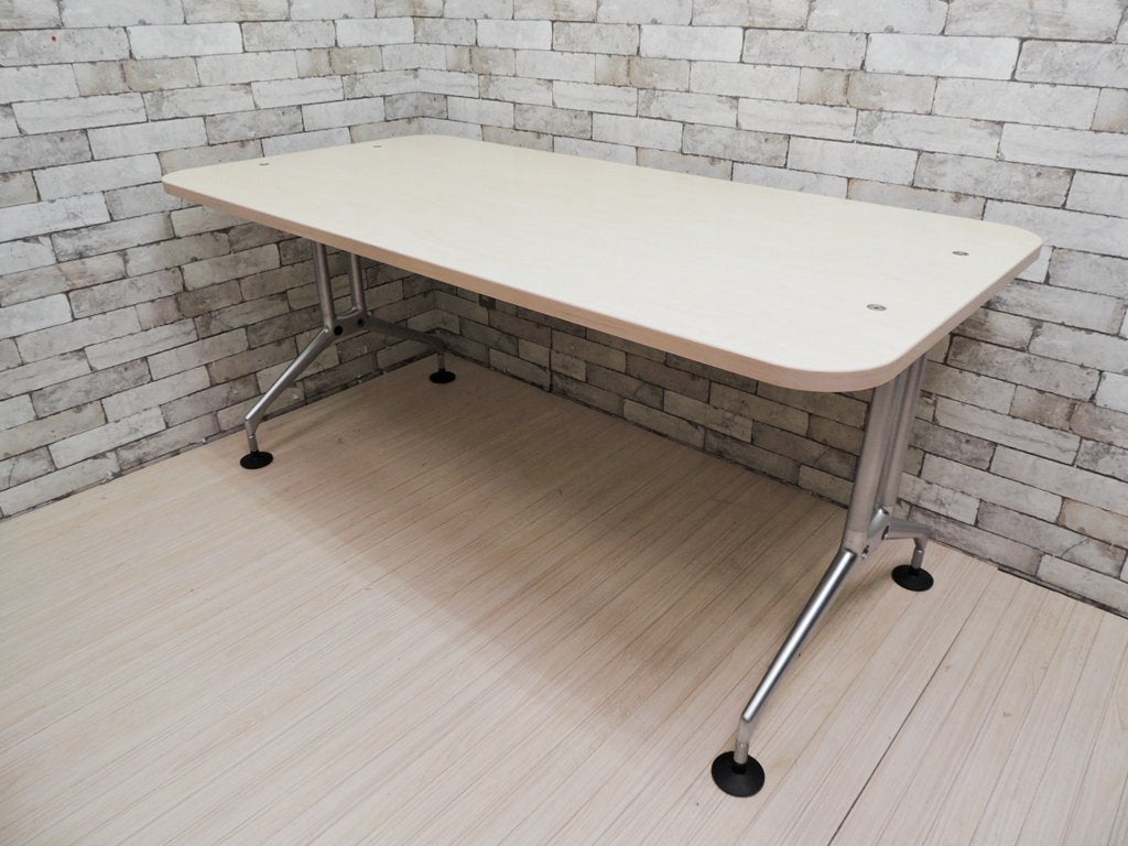 ヴィトラ Vitra アドホック Ad Hoc ワーキングデスク ミーティングテーブル アントニオ・チッテリオ デザイン W160cm ●