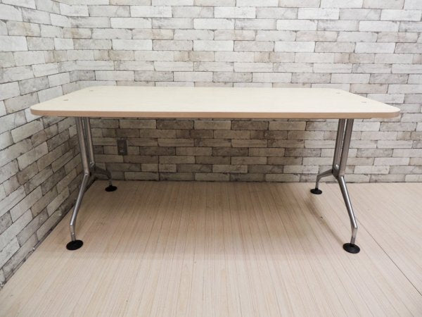 ヴィトラ Vitra アドホック Ad Hoc ワーキングデスク ミーティングテーブル アントニオ・チッテリオ デザイン W160cm ●
