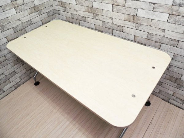 ヴィトラ Vitra アドホック Ad Hoc ワーキングデスク ミーティングテーブル アントニオ・チッテリオ デザイン W160cm ●