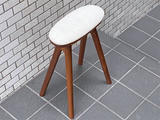 ナガノインテリア Friendly!! コッペ coupe kitchen stool ハイスツール H53cm キッチンスツール ウォールナット 北欧スタイル B ■