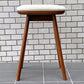 ナガノインテリア Friendly!! コッペ coupe kitchen stool ハイスツール H53cm キッチンスツール ウォールナット 北欧スタイル B ■