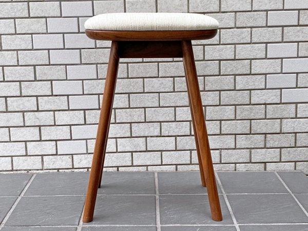ナガノインテリア Friendly!! コッペ coupe kitchen stool ハイスツール H53cm キッチンスツール ウォールナット 北欧スタイル B ■