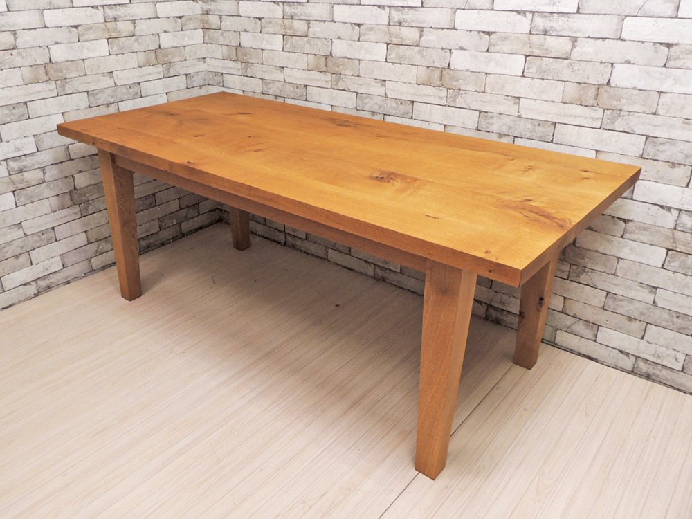 ザ・コンランショップ THE CONRAN SHOP ベロッタ ダイニングテーブル BELOTTA DINING TABLE オーク無垢材 W183 定価\462,000- ●