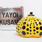 草間彌生 YAYOI KUSAMA パンプキン Pumpkin オブジェ ペーパーウェイト イエロー 水玉 ドット かぼちゃ 箱付 廃番品 ●