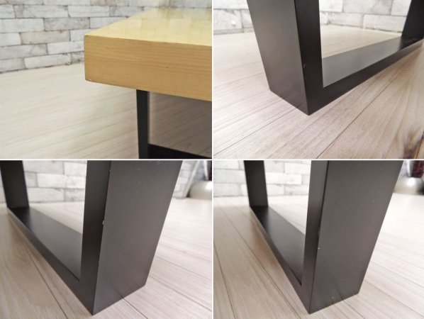 ランドスケープ プロダクツ LANDSCAPE PRODUCTS スクエアレッグテーブル SQUARE LEGS TABLE ローテーブル 廃盤品 ●