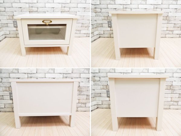 モモナチュラル momo natural シエル CIELE テレビ台 AVボード W60cm パイン材 ホワイト ●