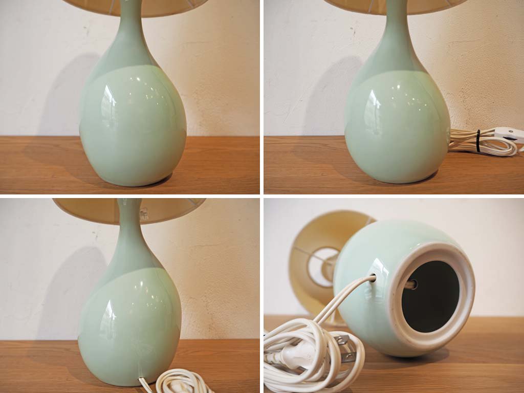 イデー IDEE アイユベースランプ AIL VASE LAMP テーブルランプ デスク ペールグリーン ★