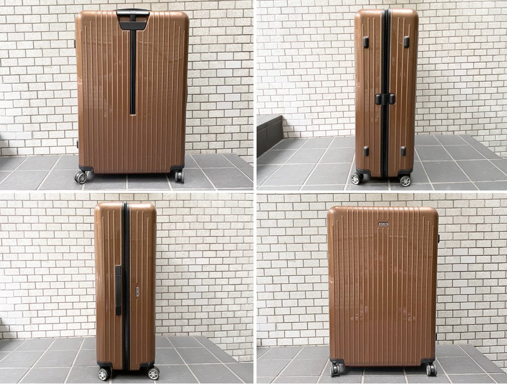 リモワ RIMOWA サルサエアー SALSA AIR スーツケース キャリーケース 91L マルチホイール 4輪 TSAロック コニャック ■